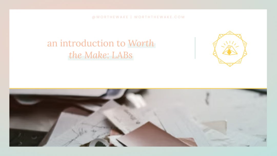 Graphic contains an image of scrapbook paper on a desk.